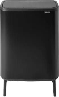 Brabantia Bo Touch Bin Hi Prullenbak - 60 liter - Matt Black Brabantia Bo Touch Bin Hi Prullenbak - 60 liter - Matt Black