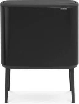 Brabantia Bo Touch Bin Prullenbak - 36 liter - Matt Black Brabantia Bo Touch Bin Prullenbak - 36 liter - Matt Black