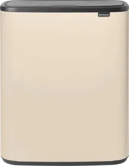 Brabantia Bo Touch Bin Prullenbak - 60 liter - Soft Beige Brabantia Bo Touch Bin Prullenbak - 60 liter - Soft Beige