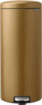 Brabantia NewIcon Pedaalemmer 30 liter Warm Brass