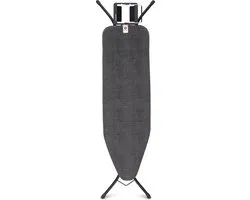 Brabantia Strijkplank B - met Strijkijzerhouder - 124 x 38 cm - Denim Black
