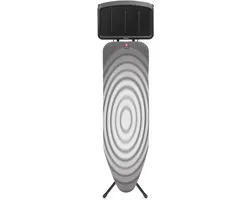 Brabantia Strijkplank B - voor Stoomgenerator - 124 x 38 cm - Titan Oval