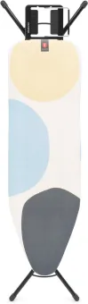 Brabantia Strijkplank B - voor Strijkijzer - 124 x 38 cm - Spring Bubbles