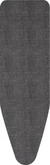 Brabantia Strijkplankhoes B - 124 x 38 cm - Toplaag - Denim Black