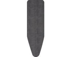 Brabantia Strijkplankhoes C - 124 x 45 cm - Toplaag - Denim Black