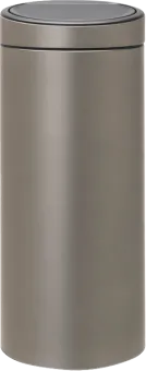 Brabantia Touch Bin 30 Liter Platinum