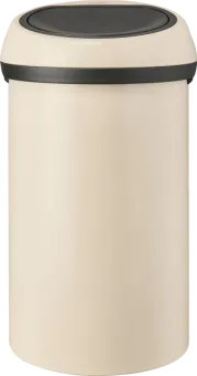 Brabantia Touch Bin 60 Liter Soft Beige