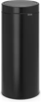 Brabantia Touch Bin Prullenbak - 30 liter - Matt Black Brabantia Touch Bin Prullenbak - 30 liter - Matt Black