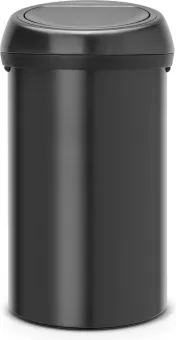 Brabantia Touch Bin Prullenbak - 60 liter - Matt Black Brabantia Touch Bin Prullenbak - 60 liter - Matt Black
