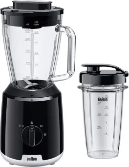 Braun PowerBlend 1051 Zwart Braun PowerBlend 1051 Zwart