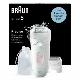 Braun Silk·épil 5 5-030 Wit/Flamingo Braun Silk·épil 5 5-030 Wit/Flamingo