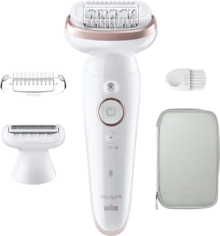 Braun Silk·épil 9 9-030 Wit/Flamingo