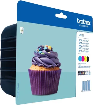 Brother LC-123 Cartridges Combo Pack