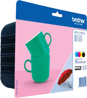 Brother LC-227XL/LC225XL Cartridges Combo Pack