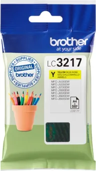 Brother LC-3217 Cartridge Geel