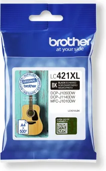 Brother LC-421XL Cartridge Zwart Brother LC-421XL Cartridge Zwart