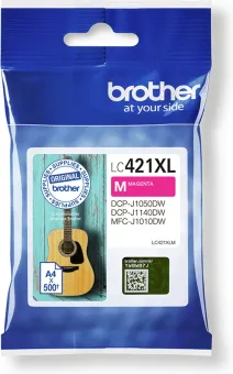 Brother LC-421XL Inkt Magenta Brother LC-421XL Inkt Magenta