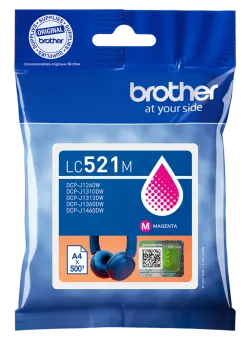 Brother LC-521 Cartridge Magenta