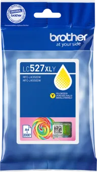 Brother LC-527XL Cartridge Geel