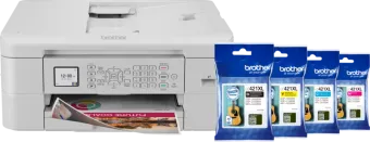 Brother MFCJ1010DW + 1 set extra XL cartridges