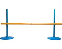 BS Toys Horden Lopen en Limbo Dansen - Kinder Speelgoed - Buitenspeelgoed - Hobby Horse Hindernis - Spelletjes voor kinderen - Buiten speelgoed - Buitenspel - Buiten Spellen - Tuin Speelgoed - Speelgoed 6 Jaar