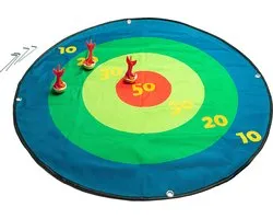 BS XXL Park Darts - Dartspel Kinderen - Buitenspeelgoed - FSC - Speelgoed 6 jaar - Hout & Textiel - Actiefspel