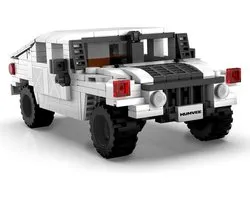Cada Bricks bouwpakket voor kinderen - Humvee Off-Road Truck 1:24 - technisch speelgoed