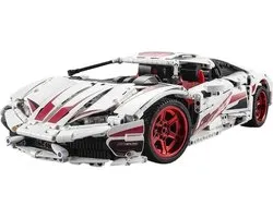 Cada bricks Raceauto 610 - XL - Technische Compatibel met grote merken bouwpakket - CADABRICKS UC61018W