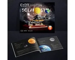 Cada Solar System - Cada C71004W - Compatible met de bekende merken - Bouwdoos, constructieset - Educatief - 865 onderdelen