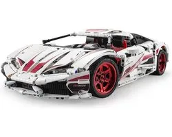 Cada Supercar Series: 610 Supercar - Cada C61018W - Compatible met de bekende merken - Bouwdoos, constructieset - Supercar - 1696 onderdelen