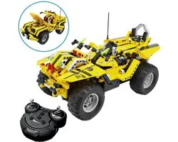 Cadabricks bestuurbare RC terreinwagen & buggy - Geel
