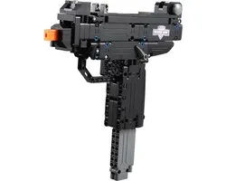 CadaBricks technisch bouwpakket - UZI Gun Micro bestaande uit 359 onderdelen - Bouw je eigen UZI Geweer - bouwset
