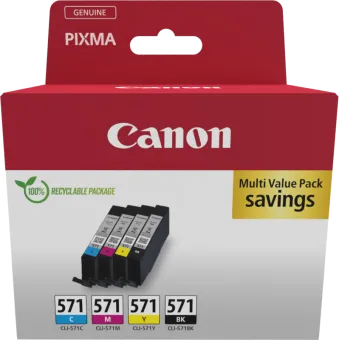 Canon CLI-571 Cartridges Combo Pack
