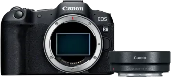 Canon EOS R8 + EF-EOS R Adapter