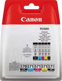 Canon PGI-570/CLI-571 Cartridges Combo Pack