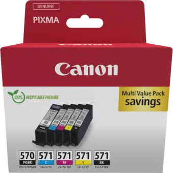 Canon PGI-570/CLI-571 Cartridges Combo Pack