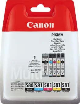 Canon PGI-580/CLI-581 Cartridges Combo Pack Canon PGI-580/CLI-581 Cartridges Combo Pack
