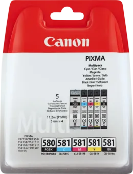 Canon PGI-580/CLI-581 Cartridges Combo Pack