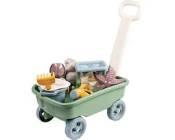 Cavallino Bolderkar met Zandspeelgoed - Inclusief oa Gieter en Schep