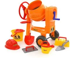 Cavallino Toys Cavallino Betonmolen met Accessoires, 9dlg.