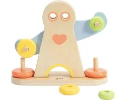 Classic World Houten Hercules Weegschaal, 7dlg..