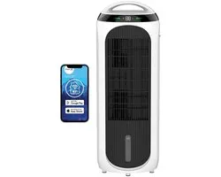 Clean Air Optima(R) CA-106 Smart - 4in1 Aircooler, Luchtkoeler, Luchtreiniger, Luchtbevochtiger en Ventilator met dynamische luchtstroom