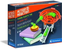 Clementoni Wetenschap & Spel - Actie en Reactie Trampoline, Constructiespeelgoed, 8-99 jaar - 19116