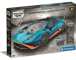 Clementoni Wetenschap & Spel - Lamborghini Huracan - Constructie Speelgoed - STEM-speelgoed - Vanaf 8 jaar
