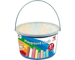 Clown - Stoepkrijt Emmer - 37 Stuks