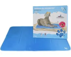CoolPets Premium Koelmat Hond - XL 120 x 70 cm - Anti-slip en Non-flow Coolgel - met Citronella en Eucalyptus