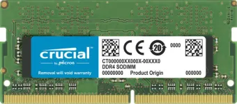 Crucial 32GB 3200MHz DDR4 SODIMM (1x32GB)