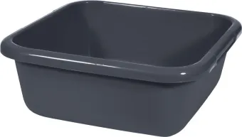 Curver Afwasbak - Vierkant - 15 liter - Antraciet Curver Afwasbak - Vierkant - 15 liter - Antraciet
