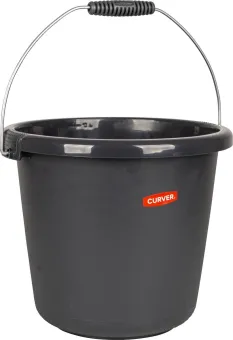 Curver emmer - 10 liter - Antraciet Curver emmer - 10 liter - Antraciet