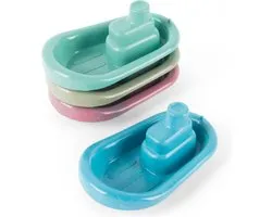 Dantoy Blue Marine Toys - Bootjesset (4 st.)